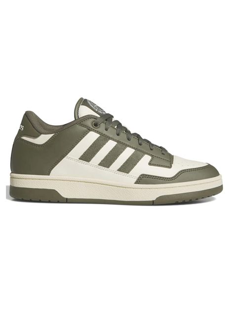 Scarpe Adidas Rapid Court Crema Verde Oliva Uomo ADIDAS CORE | Sneakers | HQ7665-